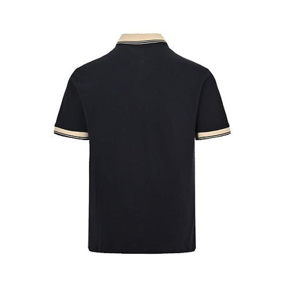 Gucci Interlocking GG Logo Polo Shirt – Navy