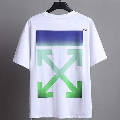 OFF-Whlte Arrow Logo Cotton T-shirt#1005