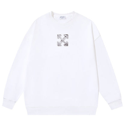 OFF-Whlte Arrow logo sports sweatshirt#1004