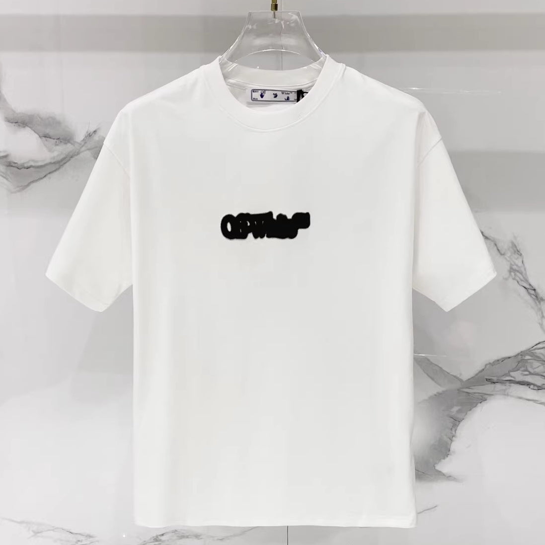 OFF-Whlte Arrow logo print T-shirt#92