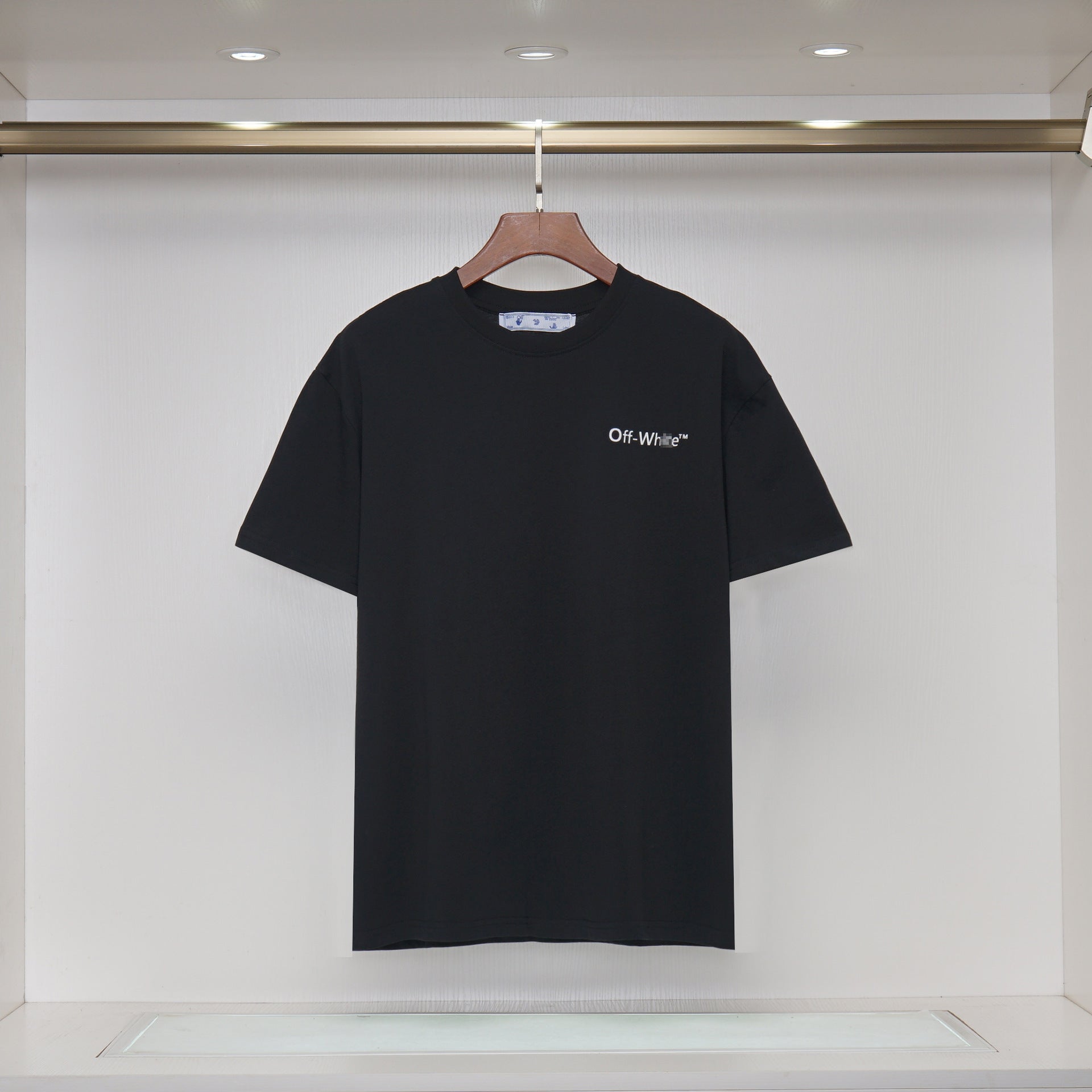 OFF-Whlte Arrow Logo Cotton T-shirt