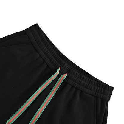 Gucci Crest Embroidered Drawstring Shorts