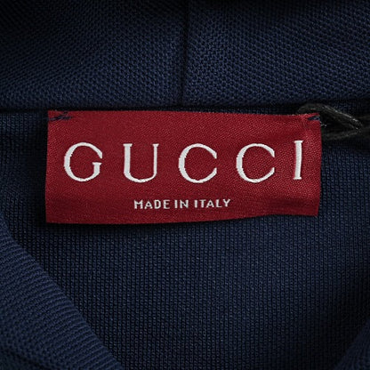 Gucci SS6000822 Zip-Up Hoodie – Navy Blue