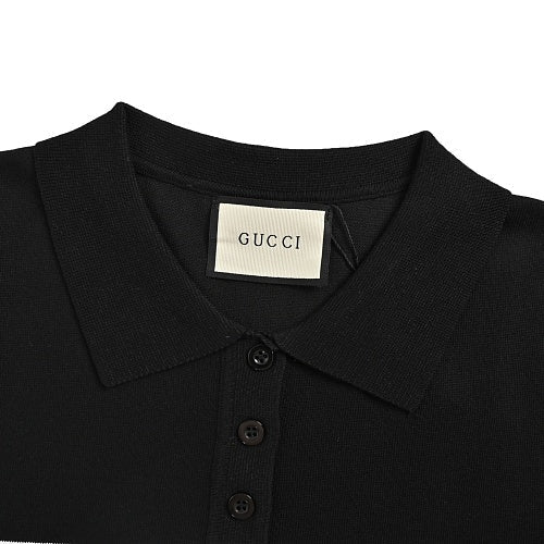 Gucci Stripe Logo Polo Shirt