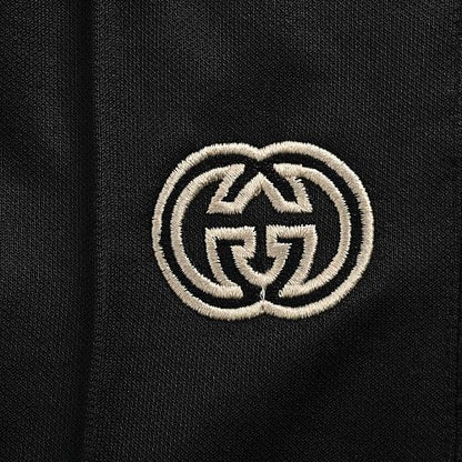 Gucci GG Monogram Jogger Pants with Web Stripe