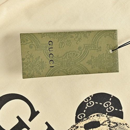 Gucci GG Teddy Bear Graphic T-Shirt — Ivory