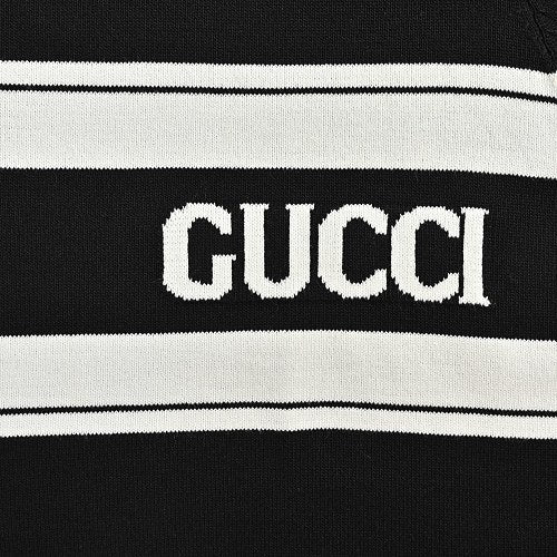 Gucci Stripe Logo Polo Shirt