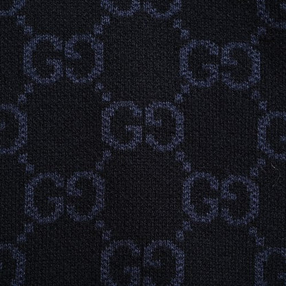 Gucci GG Jacquard Knit Polo Shirt