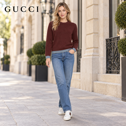 Gucci Unisex Polo Sweater