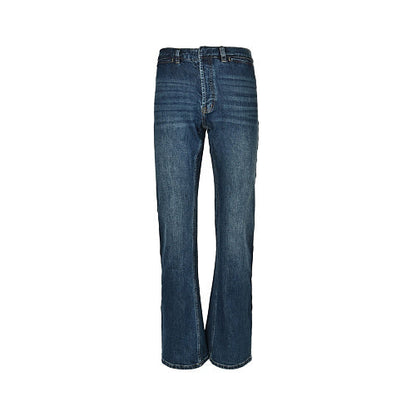 Gucci GG Monogram Straight-Leg Pants with Web Stripe