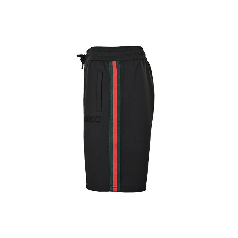 Gucci Web Stripe Jersey Shorts