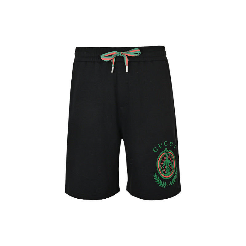 Gucci Crest Embroidered Shorts