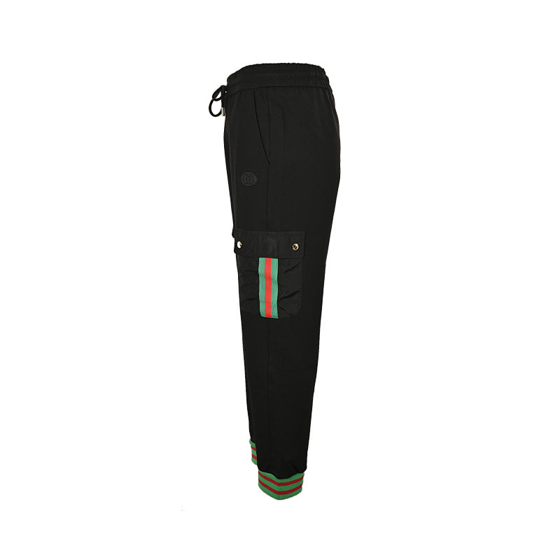 Gucci GG Monogram Jogger Pants – Web Stripe