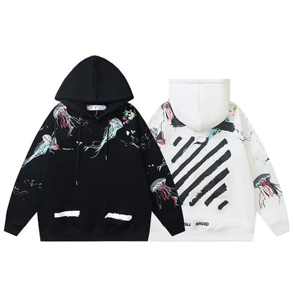 OFF-Whlte Arrow logo sports sweatshirt#1003