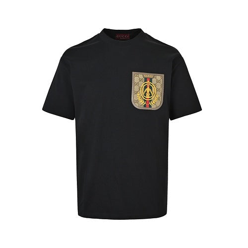 Gucci GG Supreme Crest Pocket T-Shirt
