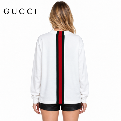 Gucci Unisex Striped Crewneck Sweater