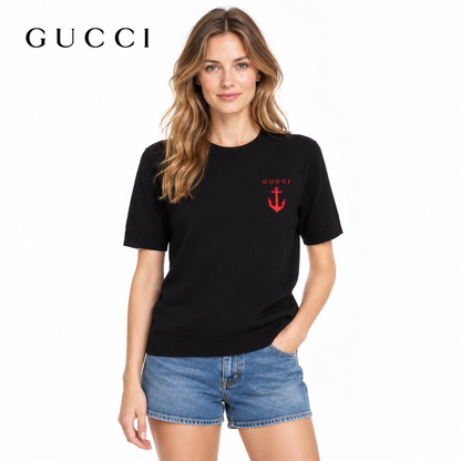 Gucci Unisex Embroidered Crewneck Sweater