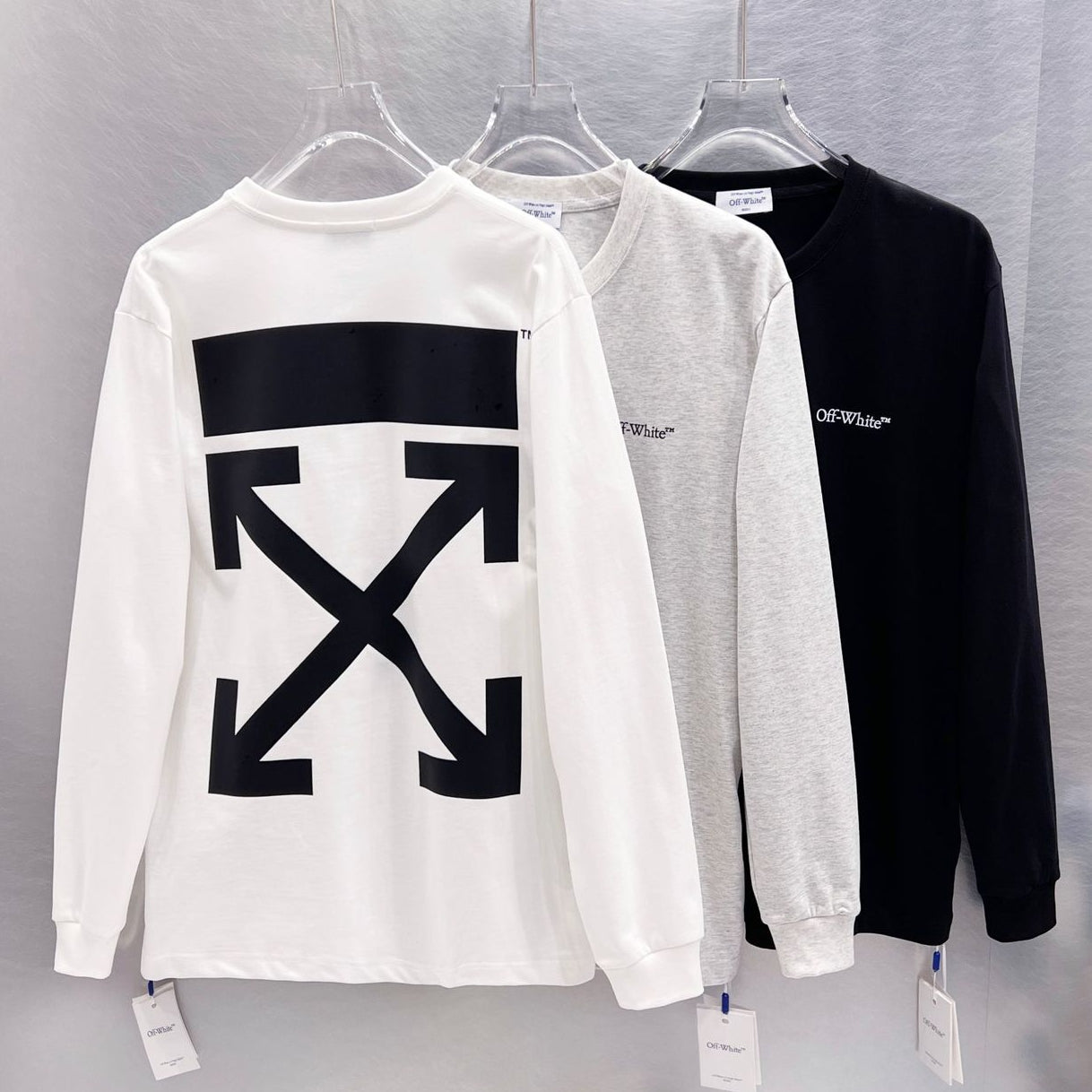 OFF-Whlte Unisex Long-sleeved T-shirt #10