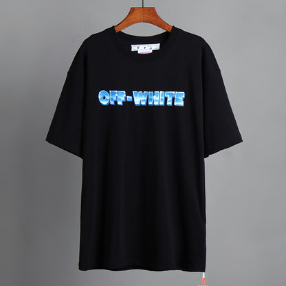 OFF-Whlte Arrow Logo Cotton T-shirt-1151