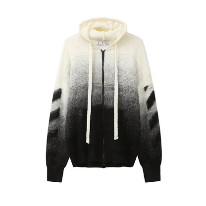 OFF-Whlte Intarsia Knit Sweater#12