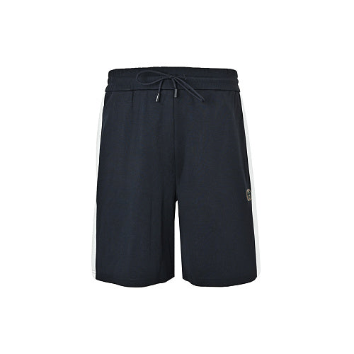 Gucci Side Stripe Athletic Shorts in Navy