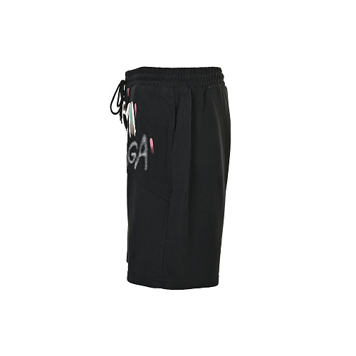 Gucci × Balenciaga Graffiti Logo Shorts