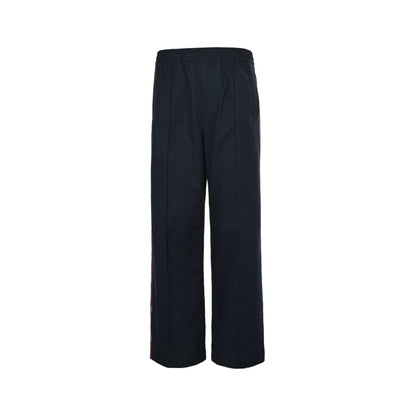 Gucci Wide-Leg Trousers with Signature Web Stripe