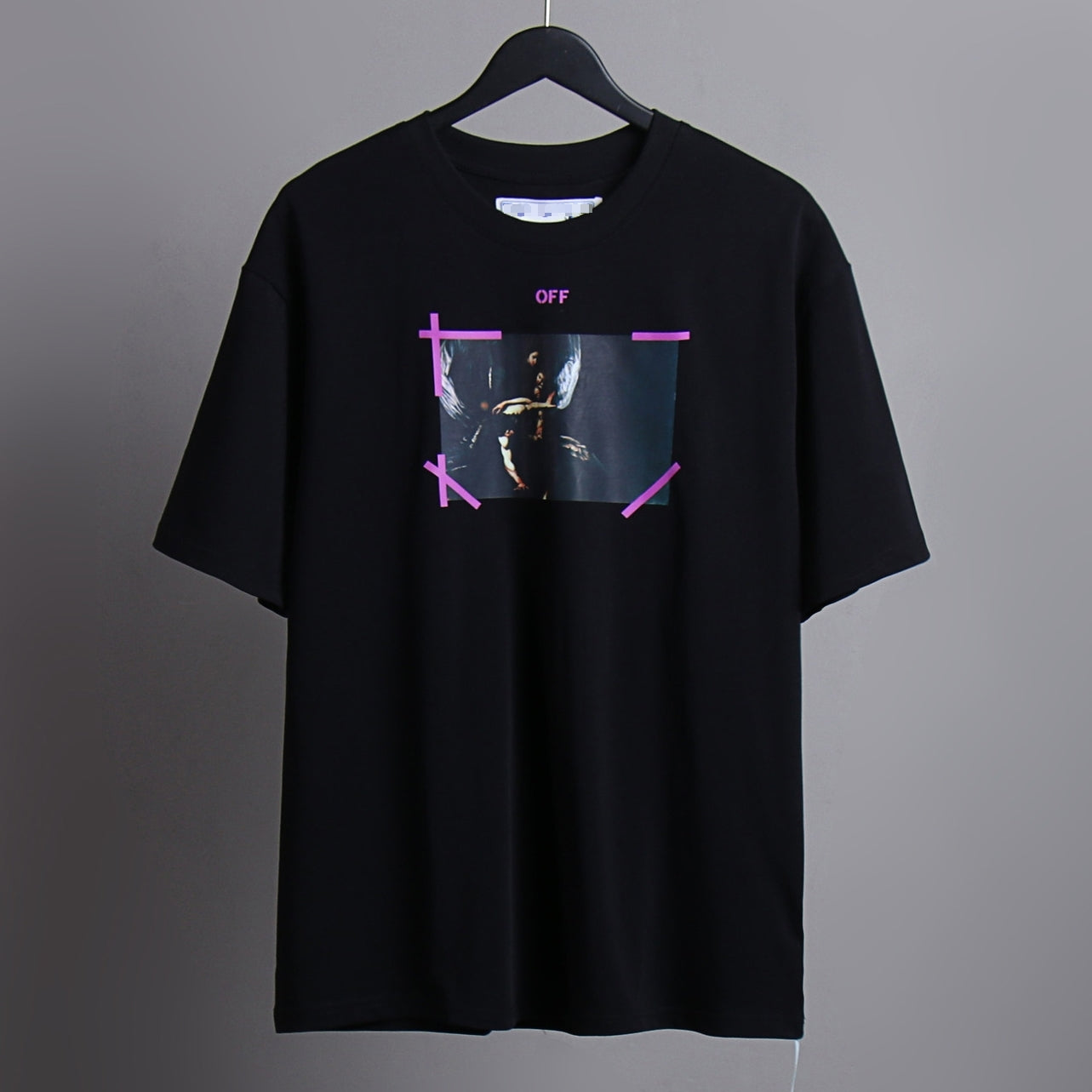 OFF-Whlte Arrow logo print T-shirt#69