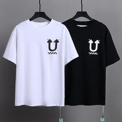 OFF-Whlte Arrow Logo Cotton T-shirt#30