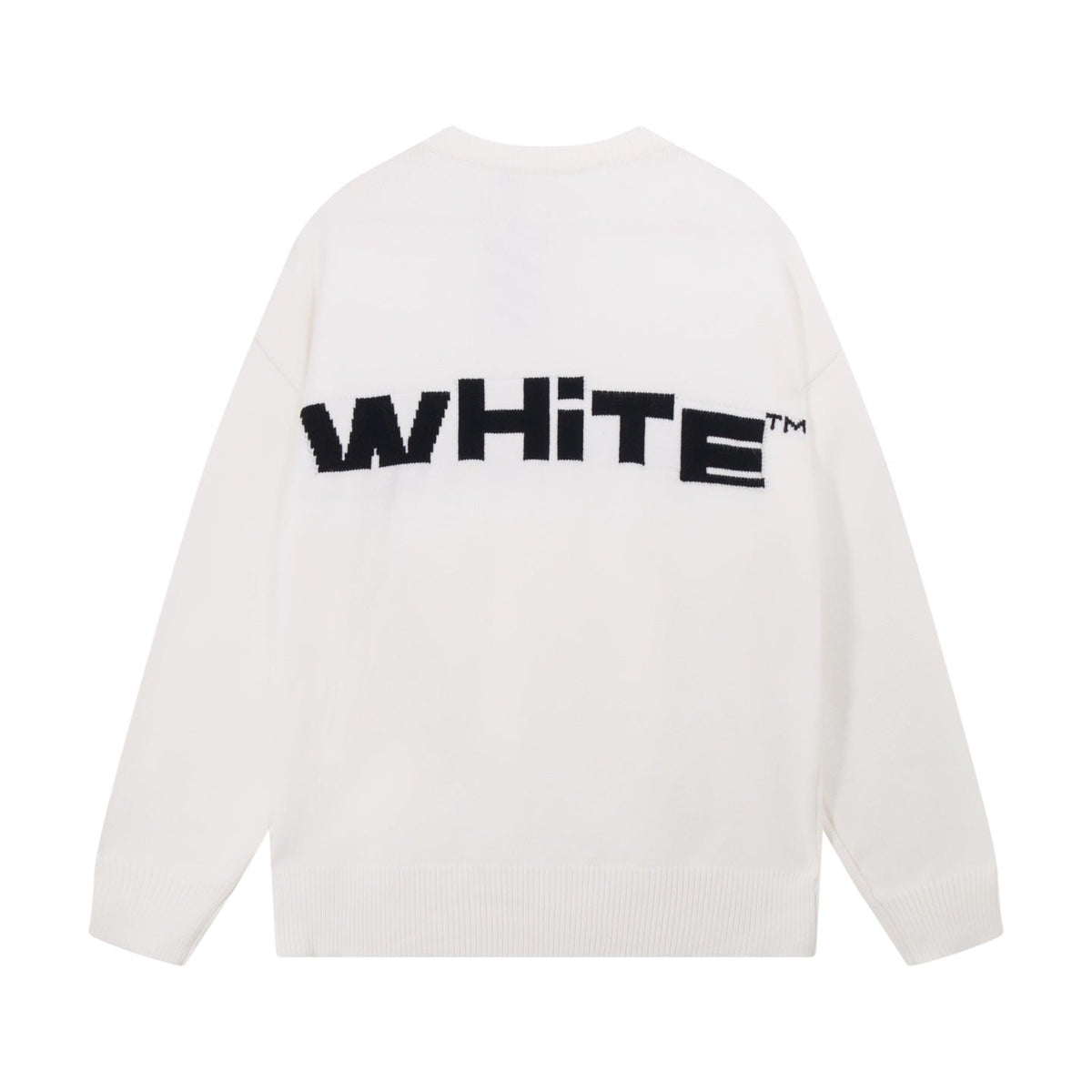 OFF-Whlte Intarsia Knit Sweater#6