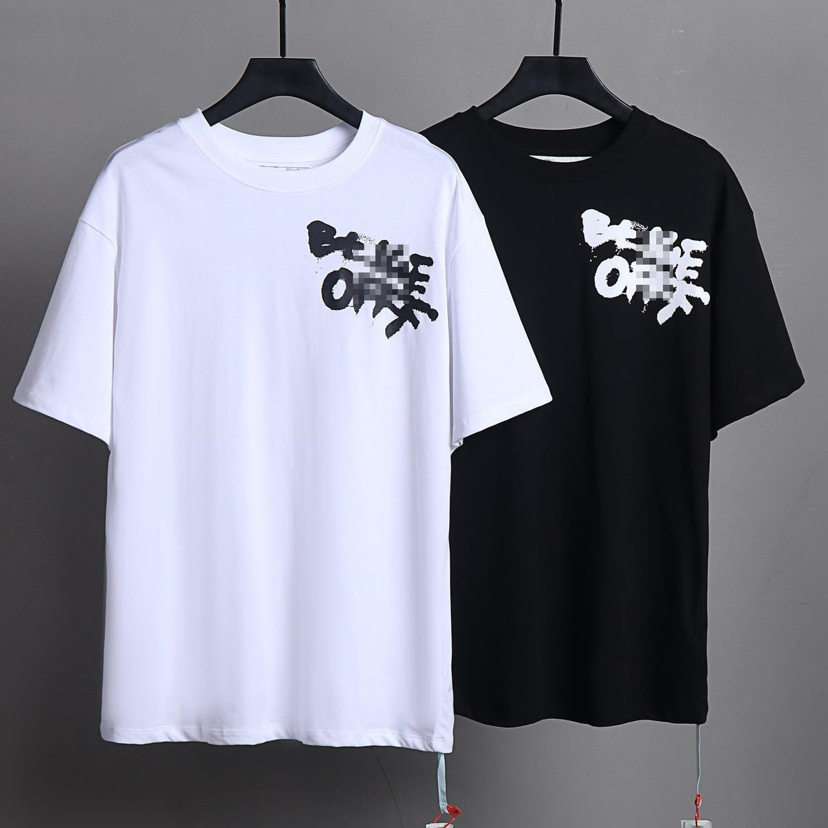 OFF-Whlte Arrow logo print T-shirt#76