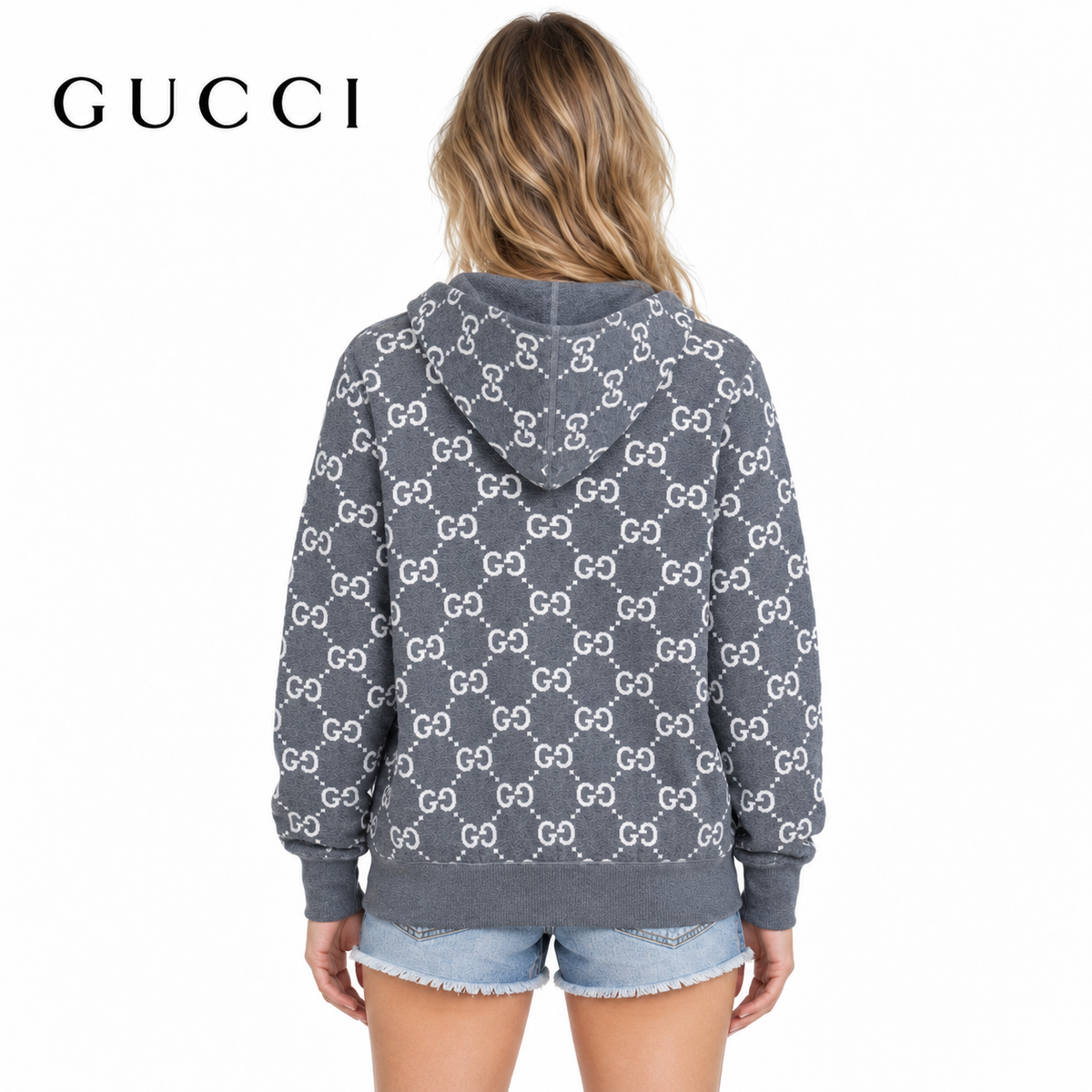 Gucci Unisex M244 Jacquard Crewneck Sweater