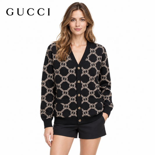 Gucci Unisex Knit Cardigan