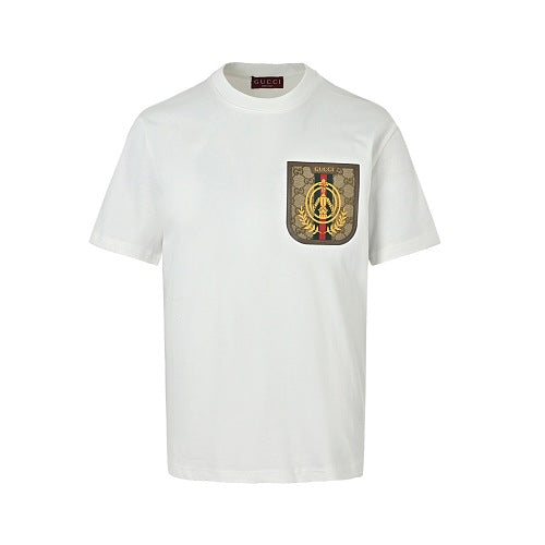 Gucci GG Supreme Crest Pocket T-Shirt