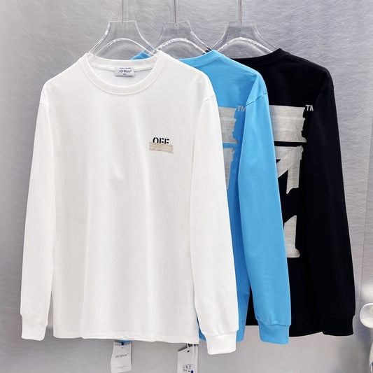 OFF-Whlte Unisex Long-sleeved T-shirt #08