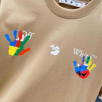 OFF-Whlte Arrow Logo Cotton T-shirt#1002
