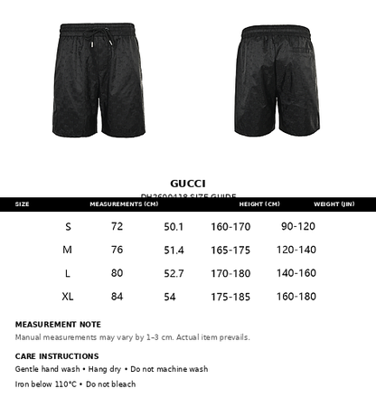 Gucci GG Supreme Jacquard Jogger Pants – Web Stripe Detail