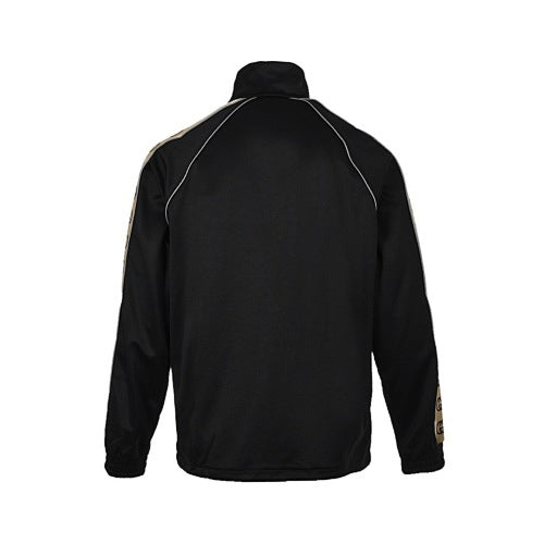 Gucci Black Track Jacket with GG Logo Side Band