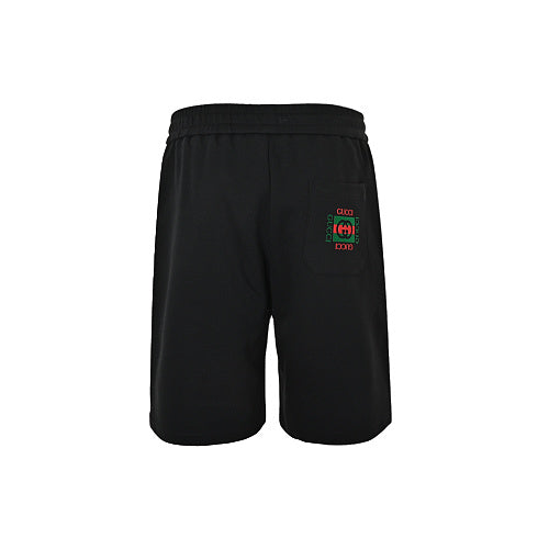 Gucci Crest Embroidered Shorts