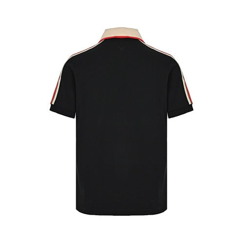 Gucci Web Stripe Polo Shirt