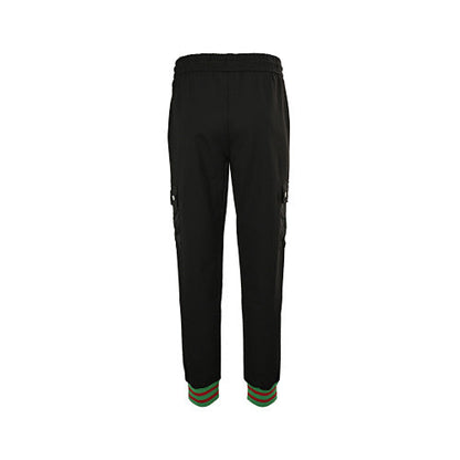 Gucci GG Monogram Jogger Pants – Web Stripe