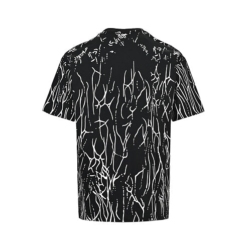 Gucci Abstract Branch Print Oversized T-Shirt