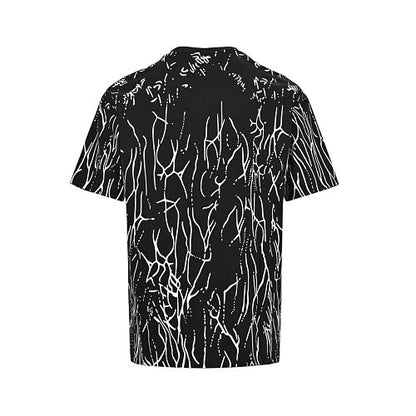 Gucci Abstract Branch Print Oversized T-Shirt