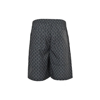 Gucci GG Monogram Allover Print Shorts in Dark Charcoal