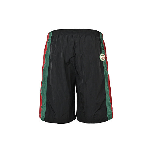 Gucci Web Stripe Nylon Shorts