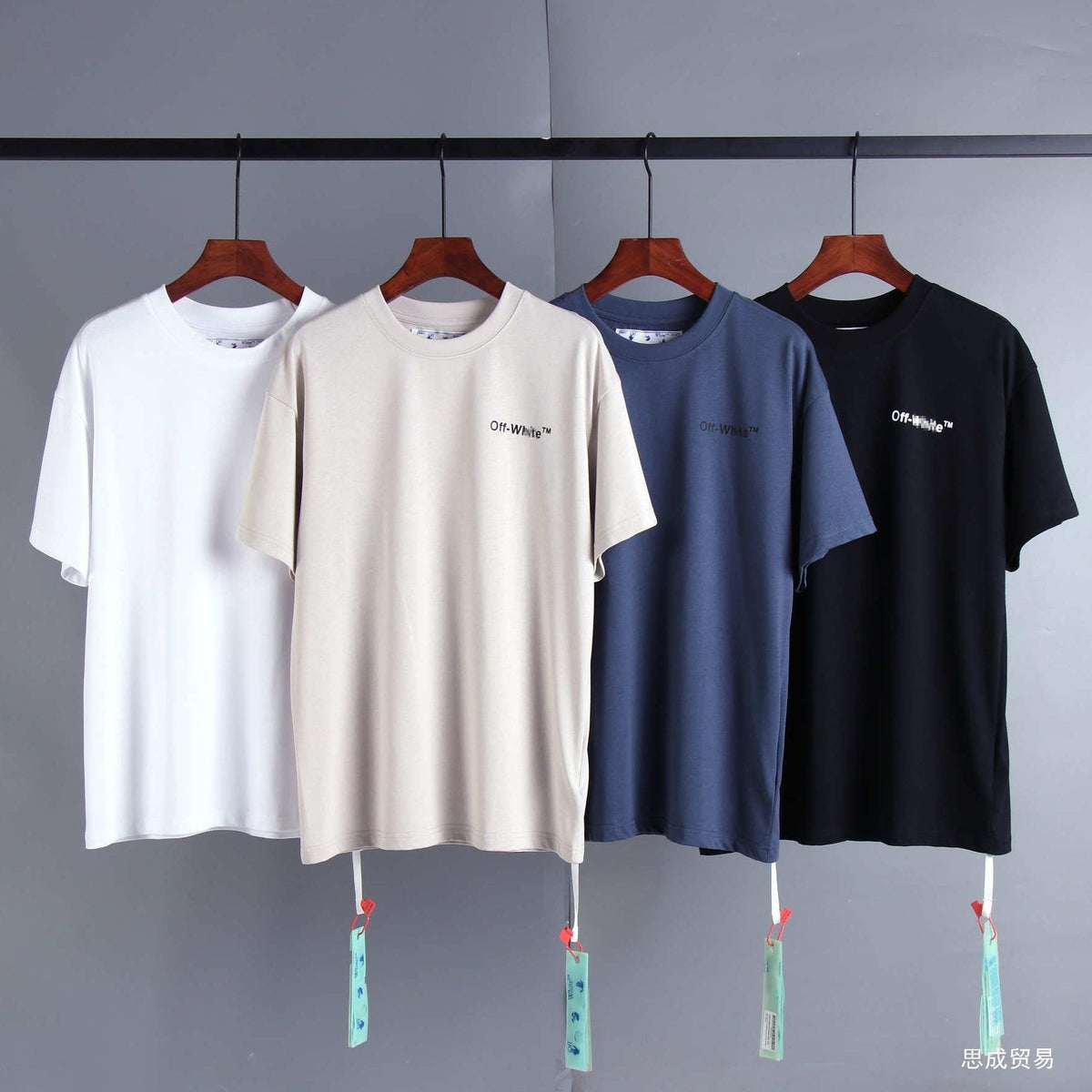 OFF-Whlte Arrow logo print T-shirt#89