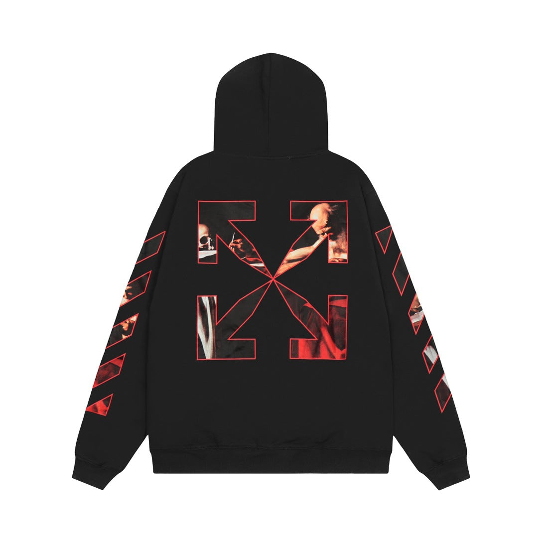 OFF-Whlte Arrow logo sports sweatshirt#22