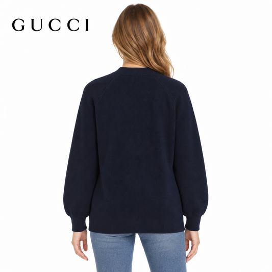 Gucci Unisex G8330 Jacquard Cardigan