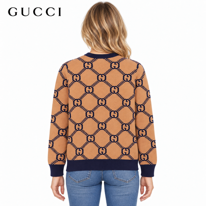 Gucci Unisex Monogram Crewneck Sweater