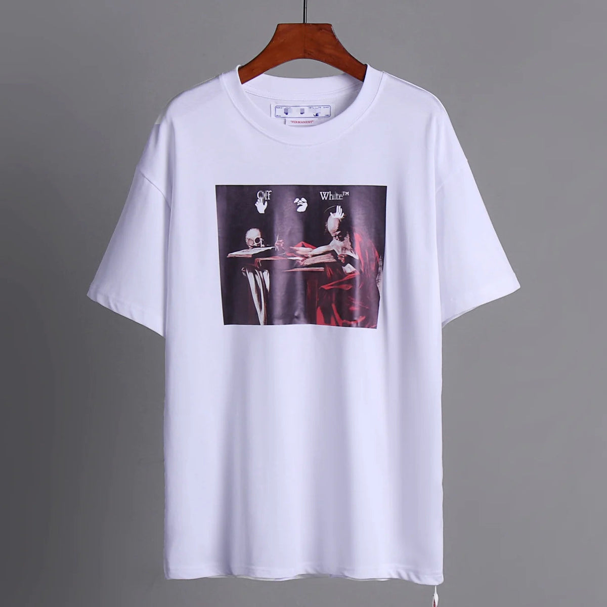 OFF-Whlte Arrow Logo Cotton T-shirt-1020
